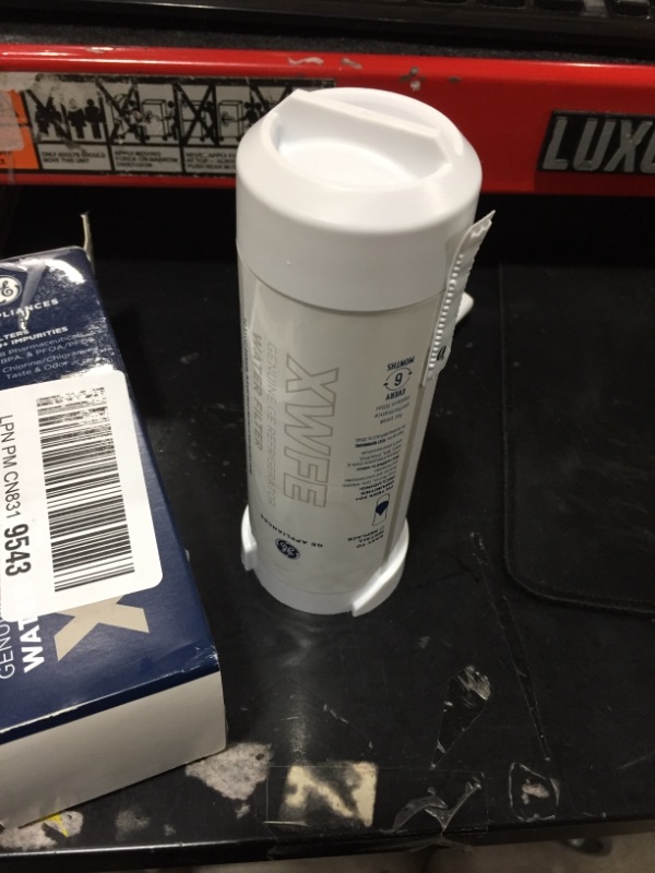 Photo 2 of GE XWFE Refrigerator Water Filter | Certified to Reduce Lead, Sulfur, and 50+ Other Impurities | Replace Every 6 Months for Best Results | Pack of 1