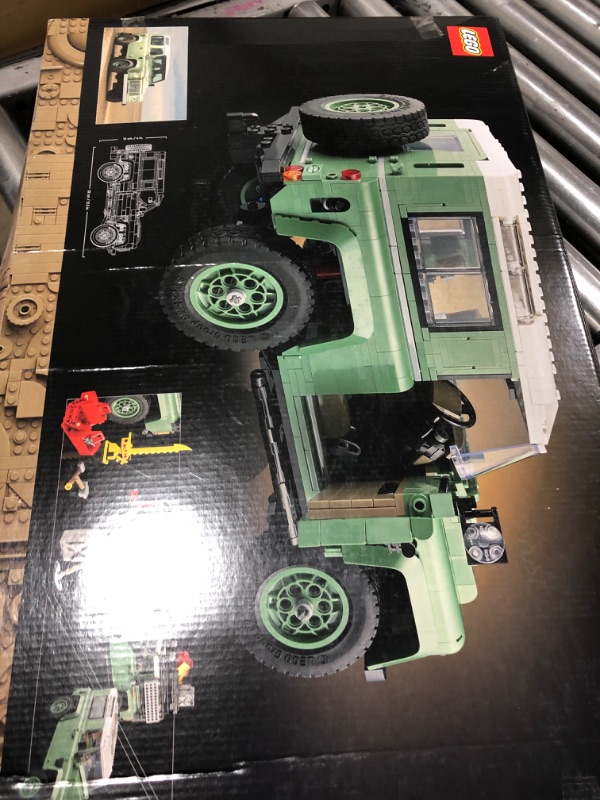 Photo 3 of LEGO Icons Land Rover Classic Defender 90 10317 Model Car Building Set for Adults and Classic Car Lovers, This Immersive Project Based on an Off-Road Icon Makes a Great Graduation Gift for Him or Her