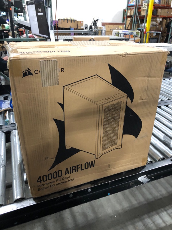 Photo 2 of Corsair 4000D Airflow Tempered Glass Mid-Tower ATX PC Case - Black Black Airflow