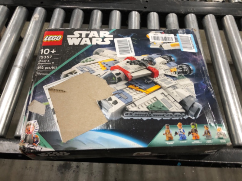 Photo 2 of **FOR PARTS ONLY** LEGO Star Wars: Ahsoka Ghost & Phantom II 75357 Star Wars Playset Inspired by The Ahsoka Series, Featuring 2 Buildable Starships and 5 Star Wars Figures Including Jacen Syndulla and Chopper