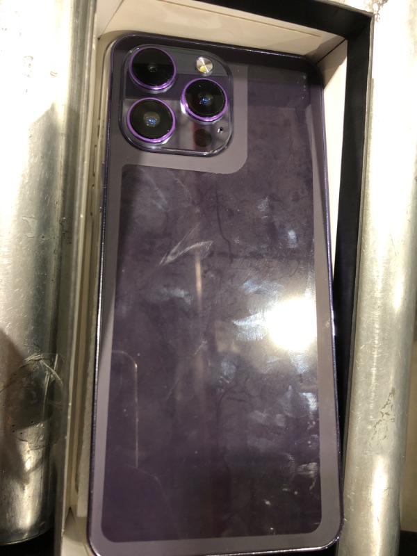 Photo 1 of Echoamo A14 Pro Max 5G Unlocked Cell Phones, 6GB +256GB Unlocked Android 13 Phones, 6.8" FHD+Display 120HzD 64MP Camera, 6800mAh Battery, Dual Sim 5G Unlocked Smartphone-Purple