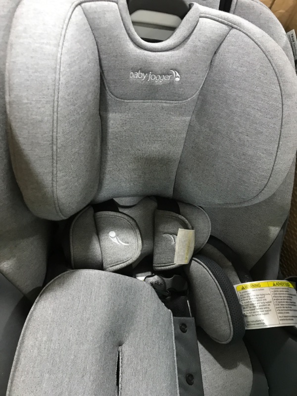 Photo 2 of Baby Jogger City Turn Rotating Convertible Car Seat | Unique Turning Car Seat Rotates for Easy in and Out, Phantom Grey