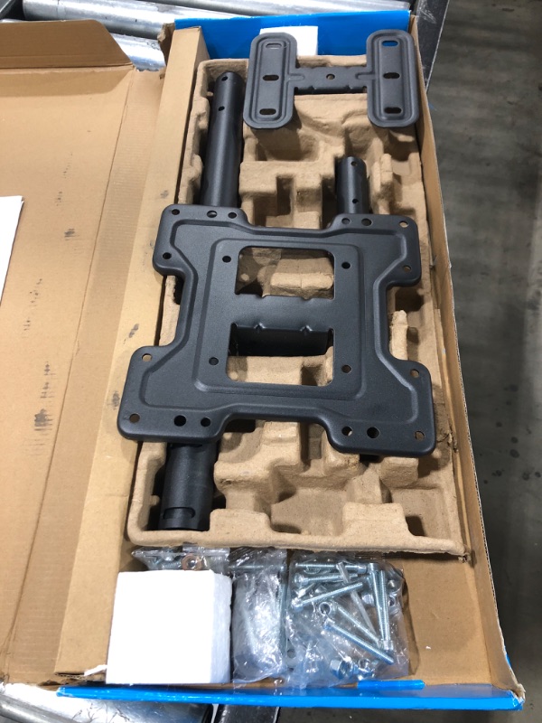 Photo 1 of JXMTSPW TV Ceiling Mount for 42-75 inch Flat Curved Screen Height Adjustable, Full Motion Hanging TV Mount with Tilt Swivel, Max VESA 600x400mm Up to 100lbs, Articulating TV Ceiling Mount Bracket