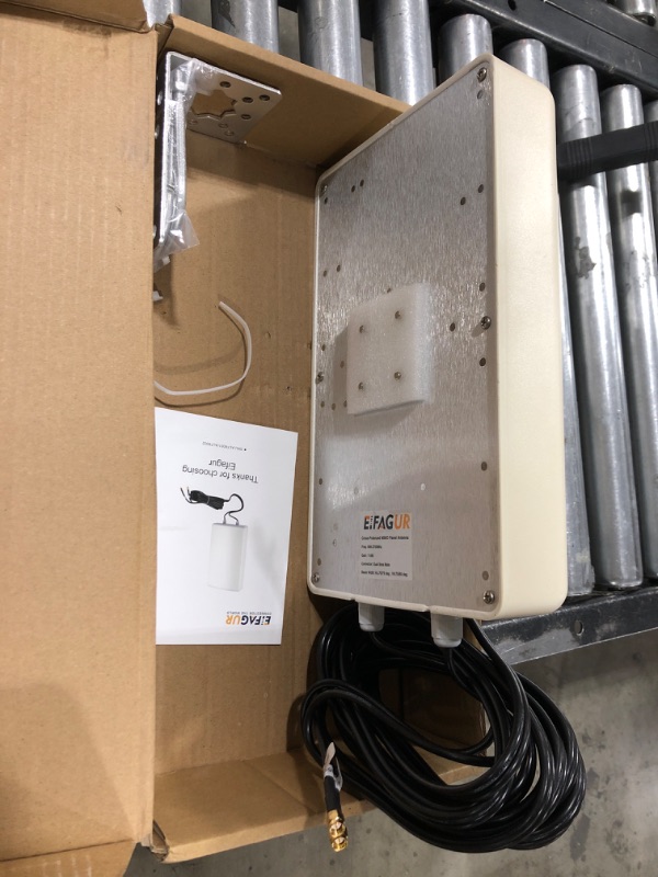 Photo 4 of 11dBi High Gain 2x2 MIMO Panel Antenna for 4G LTE & 5G Cellular Hotspots, Routers, & Gateways, T-Mobile Home Internet, Verizon, AT&T, T-Mobile Telus, Bell Cell Signal Booster, Eifagur Dual SMA Connector Antenna