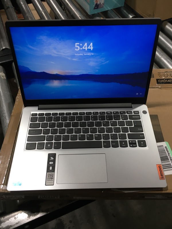 Photo 3 of **LOCKED**Lenovo IdeaPad 1 14 inch HD Browse Laptop for Students, Intel Core i3-1215U(6Cores, Up to 4.4GHz), 20GB DDR4 RAM. 1TB NVMe SSD, Fingerprint Reader, WiFi 6, Webcam, Type-A&C, HDMI, Win 11 S 20GB RAM | 1TB SSD I3-1215U