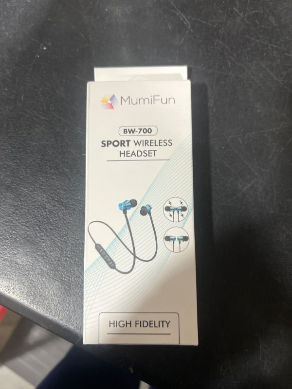 Photo 1 of MumiFun Wireless Headphone for High Fidelity Sound (Black)