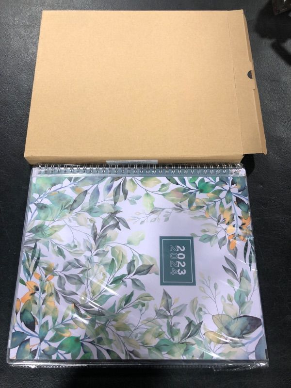 Photo 1 of Simple Planner 2023-2024 Academic Planner - ENSIGHT - 8.5" x 11" with Tabs, Weekly and Monthly Calendar, Business, Student or Personal Day Planner for Women with Storage Pockets, Notes Pages, Thick Paper Runs July 2023 - June 2024 (Floral) Floral New Edit