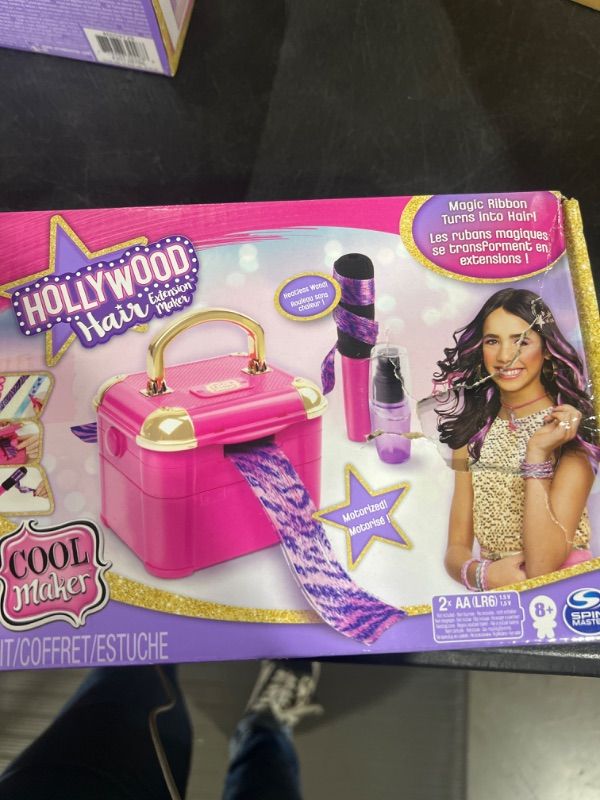 Photo 2 of Cool Maker, Hollywood Hair Extension Maker for Girls with 6 Bonus Extensions (18 Total) and Accessories, Amazon Exclusive Hollywood Hair w/ Bonus AMZX