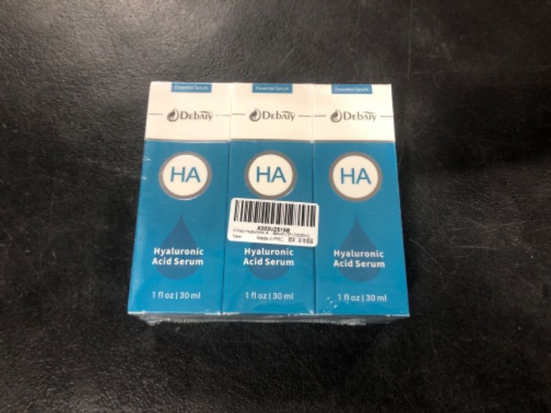 Photo 2 of 3 Pack Hyaluronic Acid Serum for Face Moisturizing Anti Aging Serum (1Fl.Oz/30ml)