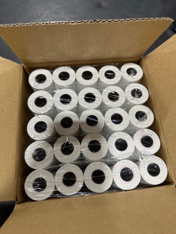 Photo 2 of TK Thermal King, 2 1/4" x 50' Thermal Paper, 50 Rolls 2-1/4"x50' 50 Rolls