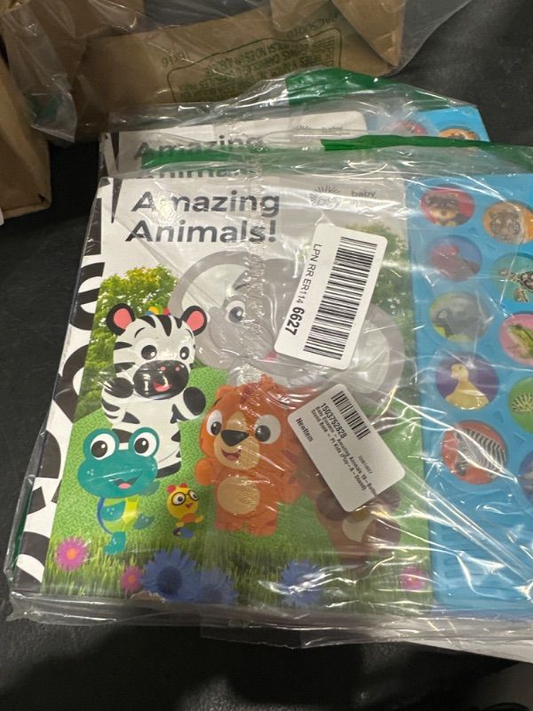 Photo 2 of Baby Einstein - Amazing Animals 10-Button Sound Book - PI Kids (Play-A-Sound)