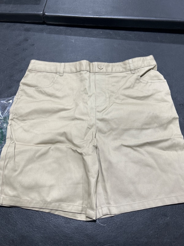 Photo 2 of French Toast Girls' Pull-on Short (Standard & Plus) Plus Girls 16 plus girls Khaki