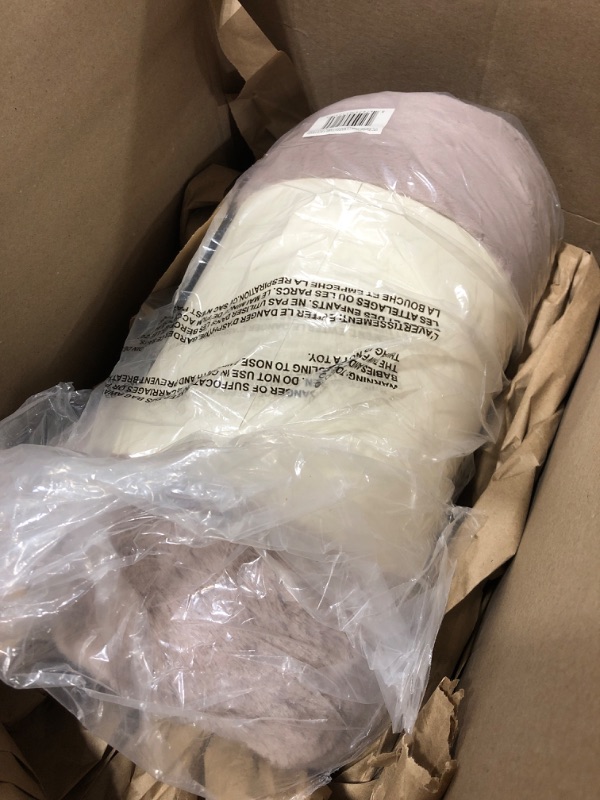 Photo 1 of UnHide Cuddle Puddle - Faux Fur Blanket - Oversized, Lightweight, Extra Soft Blanket - Machine Washable - Add a Layer of Softness to Any Bed or Couch - 100” x 100” - Rosy Baby