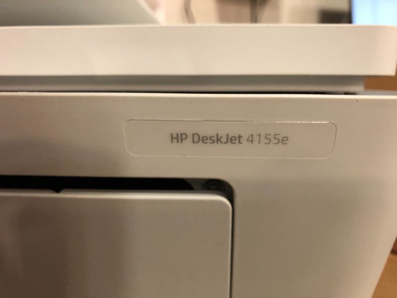 Photo 5 of HP DeskJet 4155e Wireless Color All-in-One Printer & 67XL Tri-Color High-Yield Ink Cartridge | 3YM57AN Printer 