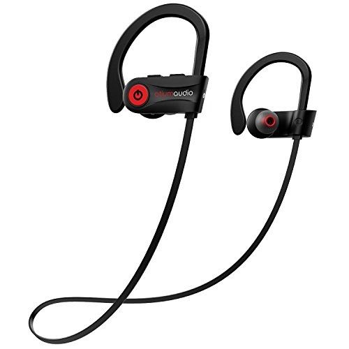 Photo 1 of Otium Wireless Headphones Bluetooth Headphones Best Sports Earbuds Ipx7 Waterproof Stereo Earphones for Gym Running 9 Hours Playtime Noise Cancellation 
