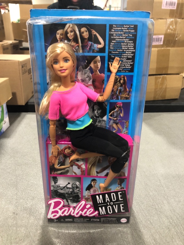 Photo 2 of Barbie Made To Move Doll