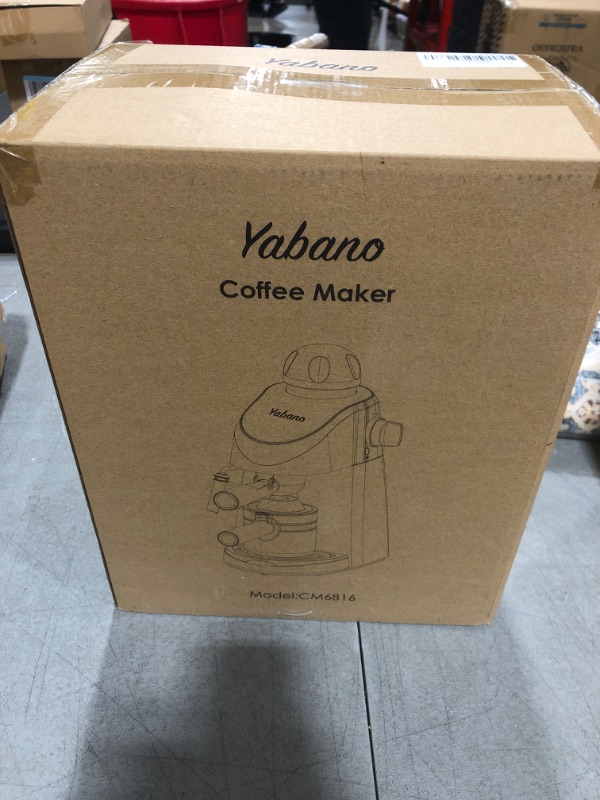 Photo 2 of Yabano Espresso Machine, 3.5Bar Espresso Coffee Maker, Espresso and Cappuccino Machine with Milk Frother, Espresso Maker with Steamer