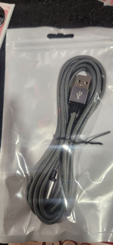 Photo 1 of 5ft lightning cable- gray