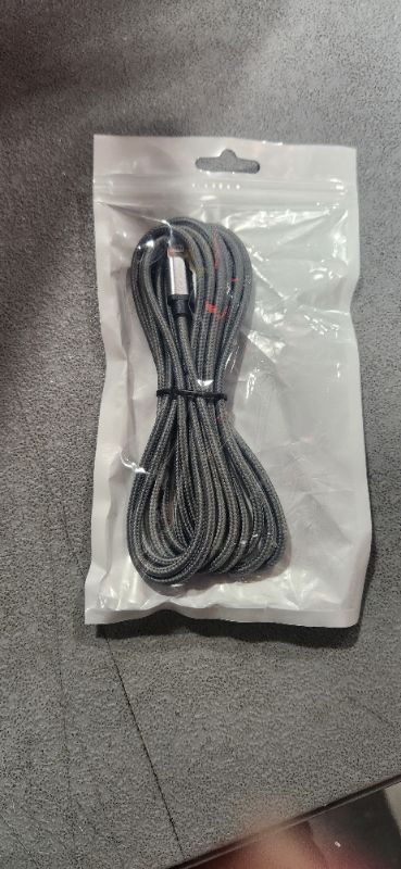 Photo 1 of 10ft lightning cable- gray