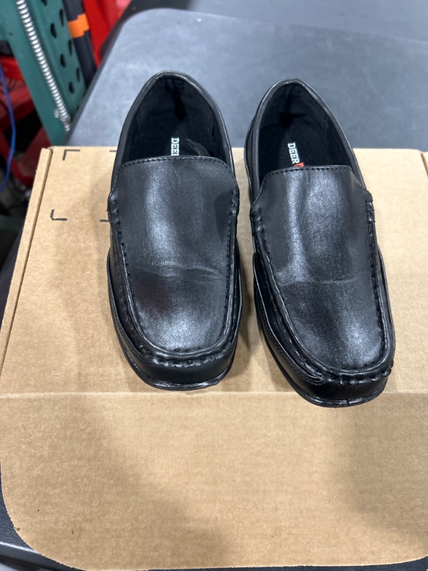 Photo 2 of Deer Stags Boy's Booster Loafer Black 3.5 Big Kid