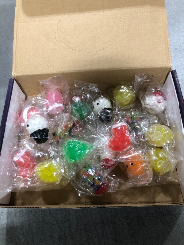 Photo 2 of 12 PCS SQUEEZE BALL TOYS CHRISTMAS