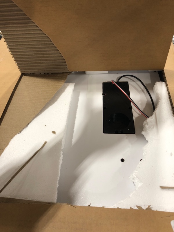 Photo 1 of HNEBC Auto LED Nightstand with Wireless Charging Station, High Gloss Smart Night Stand with Drawer and RGB Dynamic Lighting, Modern Bedside Tables for Bedroom, End Table (White) High Gloss White 103