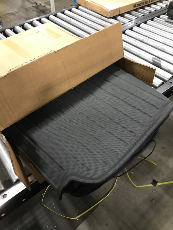 Photo 1 of KIKIMO Tesla Model X Frunk Trunk Mats 6/7 Seater 2024 2023 2022, Tesla Model X Accessories, All Weather Storage Trunk Mat Third Row Seat Back Cover, Cargo Liner with Backrest Mat Custom Fit for Tesla Frunk Trunk Mat for 6/7 Seater