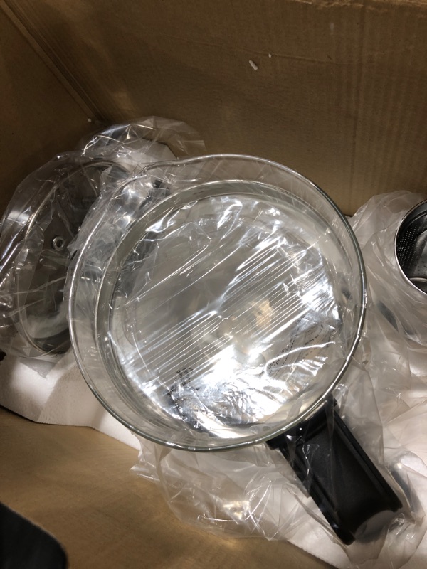 Photo 1 of ICOOKPOT Electric Kettle Temperature Control Glass Tea Kettle Programmable Control Tea Pot, 2 Liter Stainless Steel Tea Maker & Coffee Kettle with Tea Infuser, Egg Cooker and Yogurt Box
