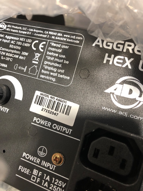 Photo 5 of ADJ Products AGGRESSOR HEX LED