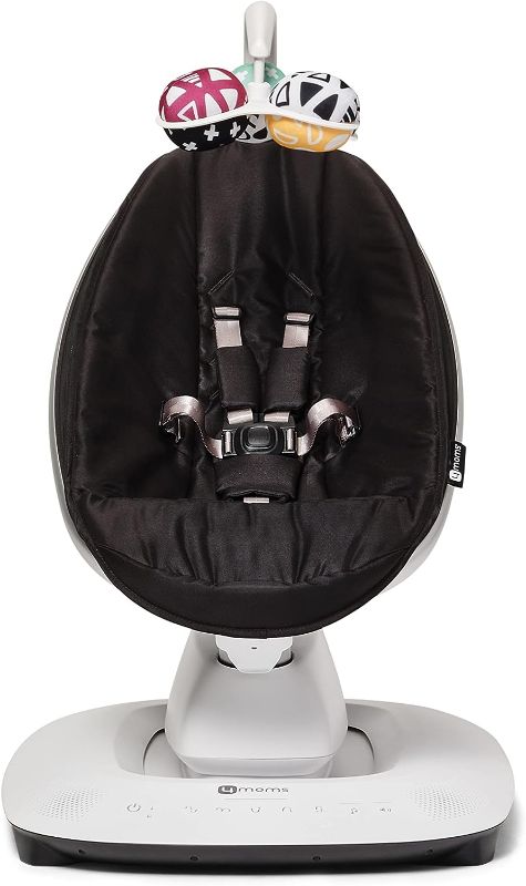 Photo 1 of 4moms MamaRoo Multi-Motion Baby Swing, Bluetooth Baby Swing with 5 Unique Motions, Grey