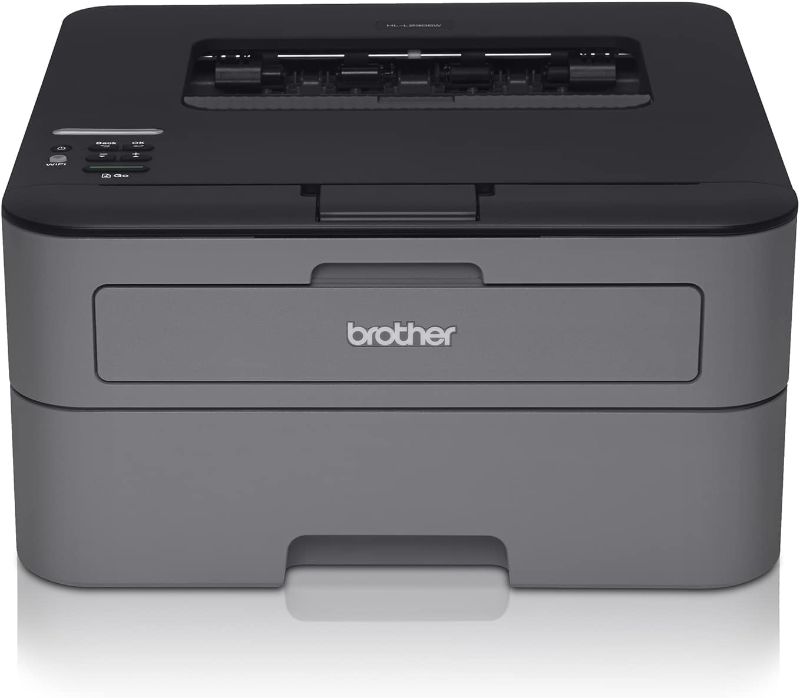 Photo 1 of Brother HLL2305W Compact Mono Laser Single Function Printer with Wireless and Mobile Device Printing (Renewed) Renewed: HLL2305W (Wireless)