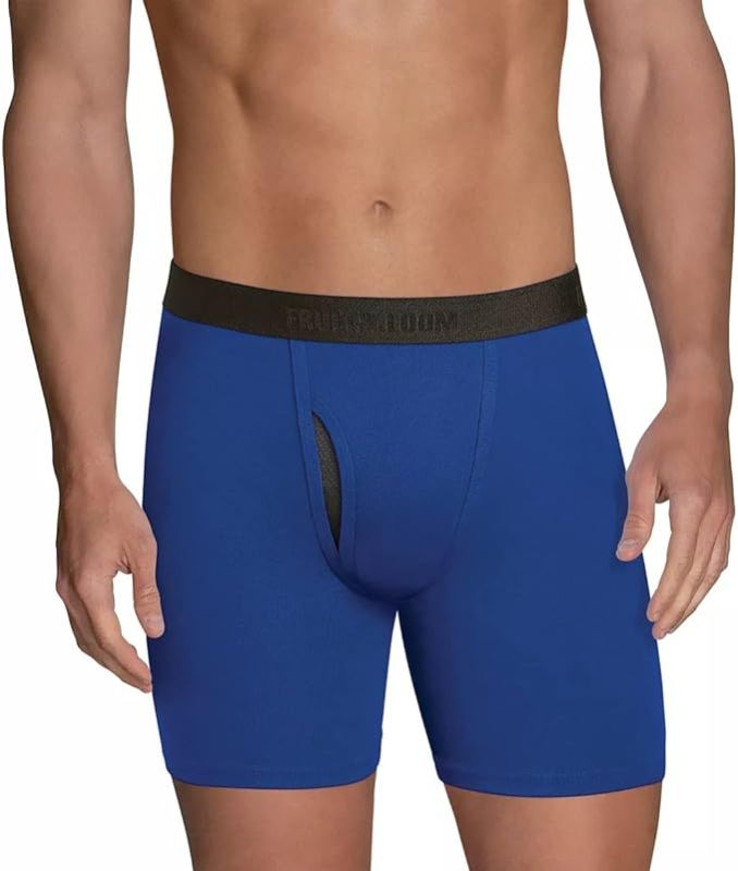 Photo 1 of Fruit of the Loom Men's Coolzone Boxer Briefs (Assorted Colors) Regular Leg X-Large 7 Pack - Assorted Colors