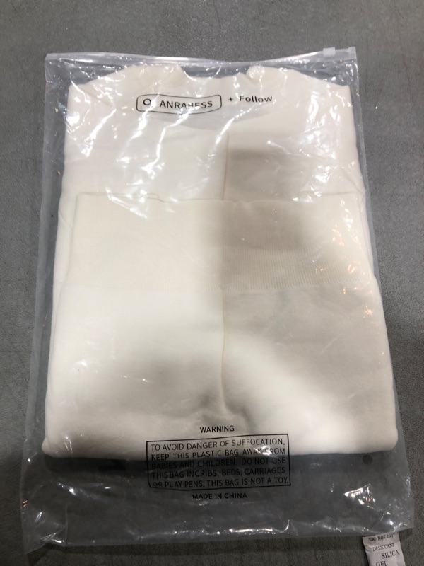 Photo 1 of ANRABESS womens Soft Small White