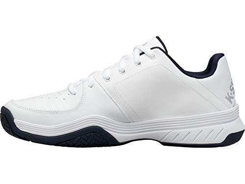 Photo 1 of K-Swiss Men's Court Express Tennis Shoe White/Navy (Size 8.5)