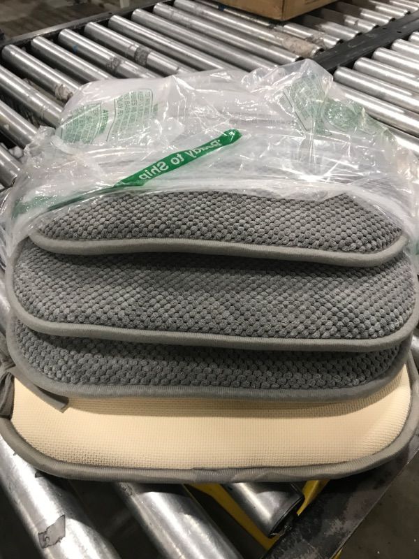 Photo 1 of 4 KITCHEN CHAIR CUSHIONS - GREY