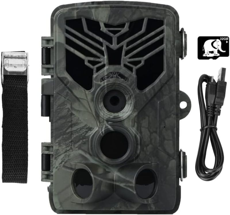 Photo 1 of ACROMA 4K (10FPS) Trail Camera 48MP HD Hunting Camera, IP66 Waterproof, 940nm No Glow Night Vision, 2.4” LCD Screen, 0.2s Trigger Time and 120° Wide Len, Perfect for Hunting, Wildlife Monitoring
