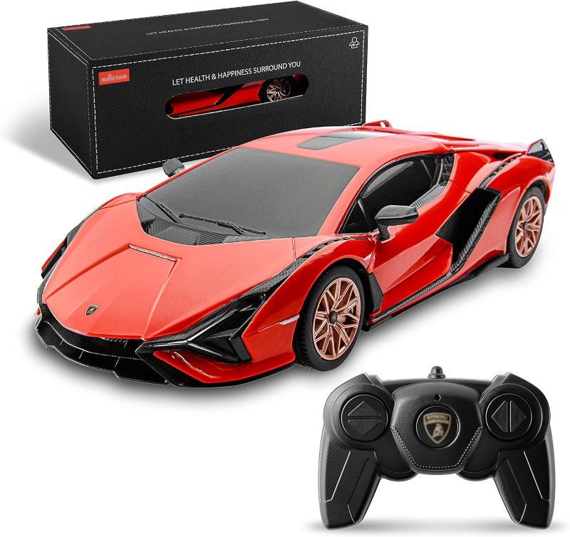 Photo 1 of BEZGAR Bugatti Remote Control Car for Boys 8-12 - 1:24 Officially Licensed Bugatti Divo Racing Car Model Vehicle, Experience The Thrill of Bugatti with 2.4Ghz Bugatti Toy Car for Kids and Adults Bugatti Bugatti/29524m RED