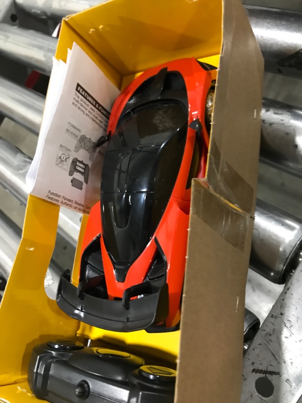 Photo 2 of BEZGAR Bugatti Remote Control Car for Boys 8-12 - 1:24 Officially Licensed Bugatti Divo Racing Car Model Vehicle, Experience The Thrill of Bugatti with 2.4Ghz Bugatti Toy Car for Kids and Adults Bugatti Bugatti/29524m RED