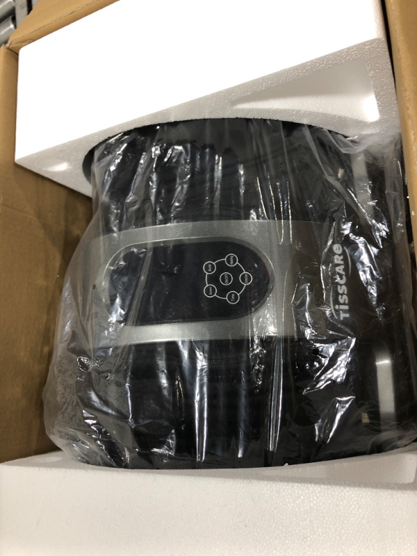 Photo 1 of TISSCARE Shiatsu Massage Foot Massager Machine - Improves Blood Flow Circulation, Deep Kneading & Tissue with Heat/Remote, Neuropathy, Plantar Fasciitis, Diabetics, Pain Relief
