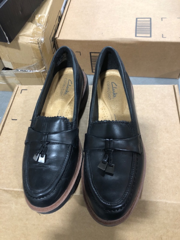 Photo 2 of Clarks Women's Westlynn Bella Loafer 7 Black Leather