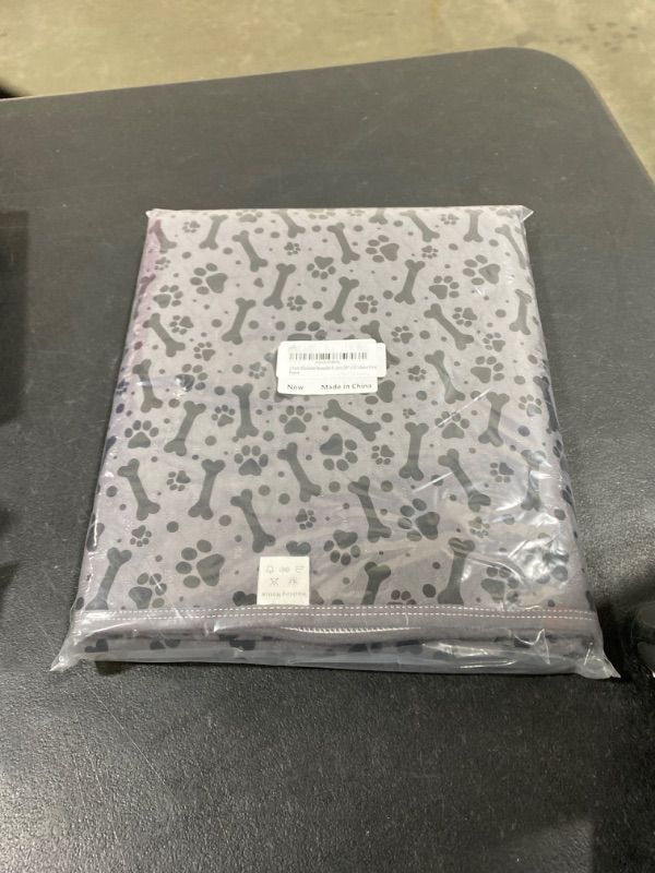 Photo 1 of 2 Pack Washable Reusable Pee Pads for Dogs | Medium (36" x 31") Bone Print | 100% Waterproof & Extra Absorbent | Large Non-Slip Puppy Pads | Pet Training & Housebreaking