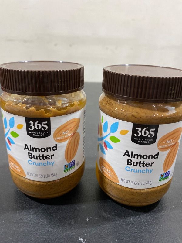 Photo 2 of 2 PACK- 365 Everyday Value Almond Butter- EXP 04/2024