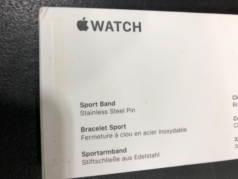 Photo 9 of Apple Watch Series 8 [GPS 41mm] Smart Watch w/Starlight Aluminum Case with Starlight Sport Band - M/L. Fitness Tracker, Blood Oxygen & ECG Apps, Always-On Retina Display, Water Resistant - SEALED - OPEN FOR PHOTOS - 