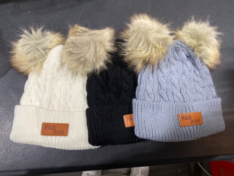 Photo 1 of 3 PACK TODDLER BEANIES