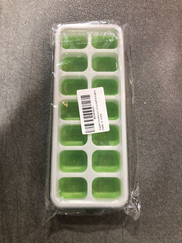 Photo 2 of 14 square silicone candy color transparent ice cream soft bottom ice box mold ice cube artifact storage box