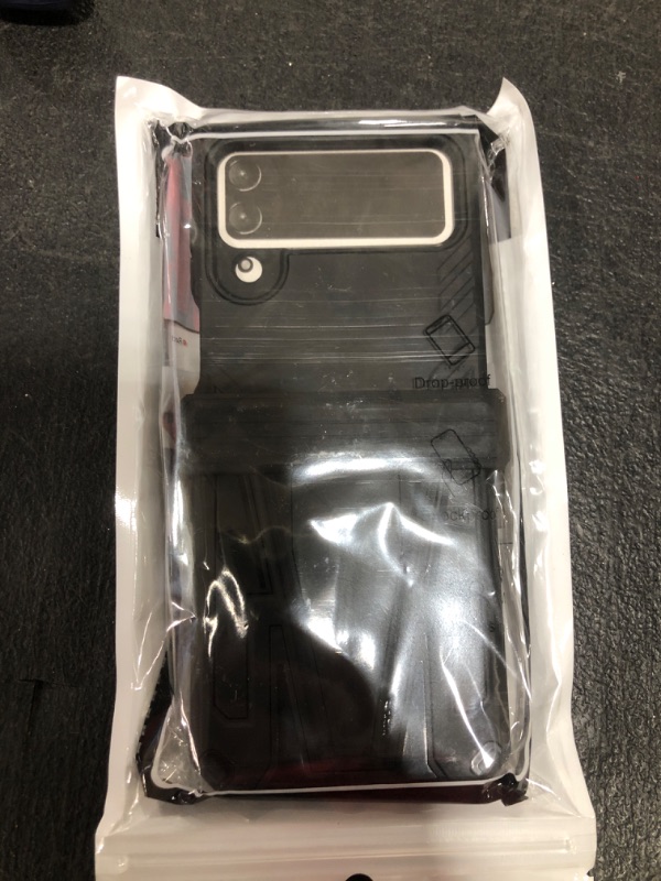 Photo 1 of Z Flip 4 Phone Case ( Black ) 