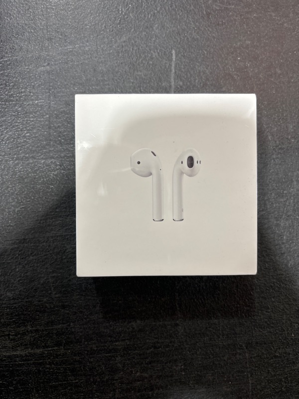 Photo 3 of AirPods with Charging Case - FACTORY SEALED - OPENED FOR PICTURES 