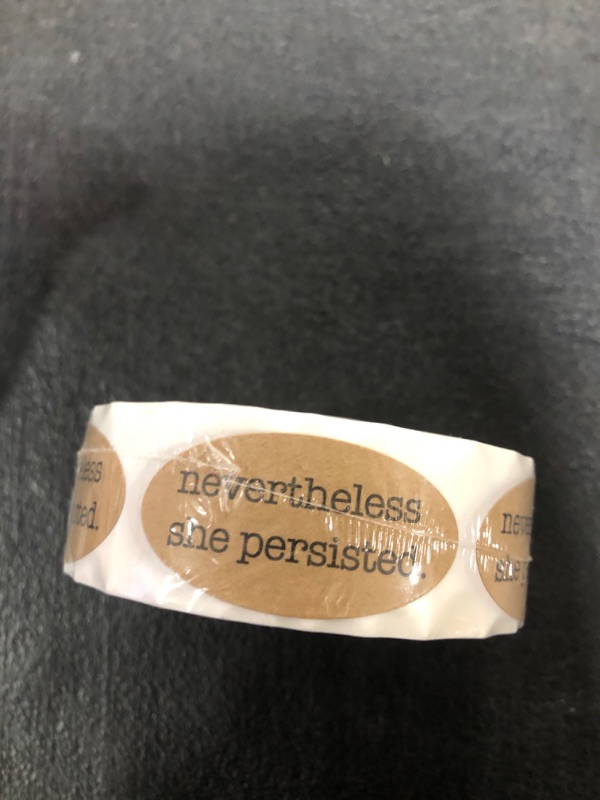 Photo 1 of "Nevertheless she Persisted" 1500 stickers 