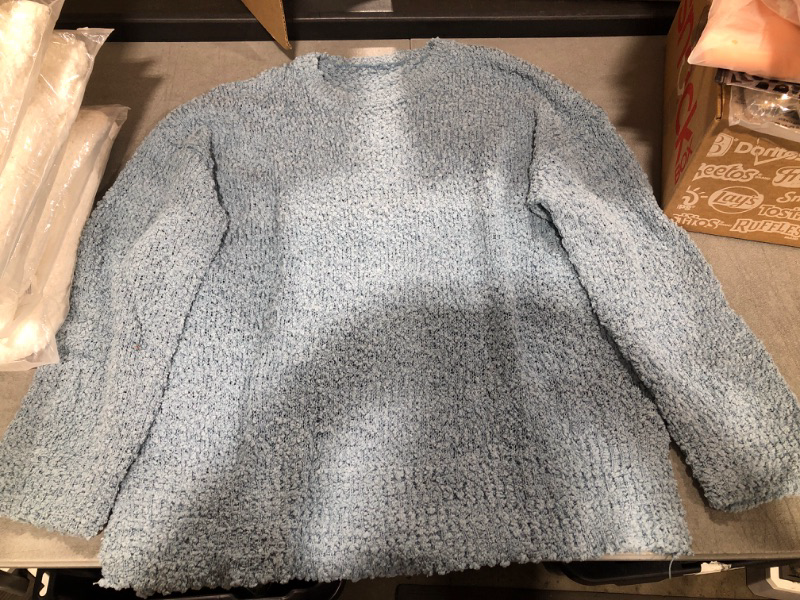 Photo 1 of 2XL Super Soft Women's Sweater- Grey-Blue