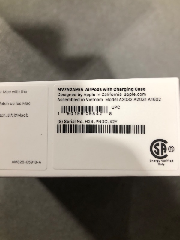 Photo 1 of AirPods with Charging Case